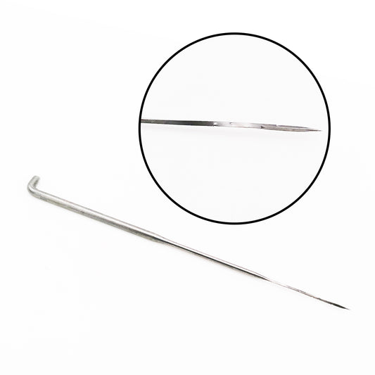 Hair punching twisted needles